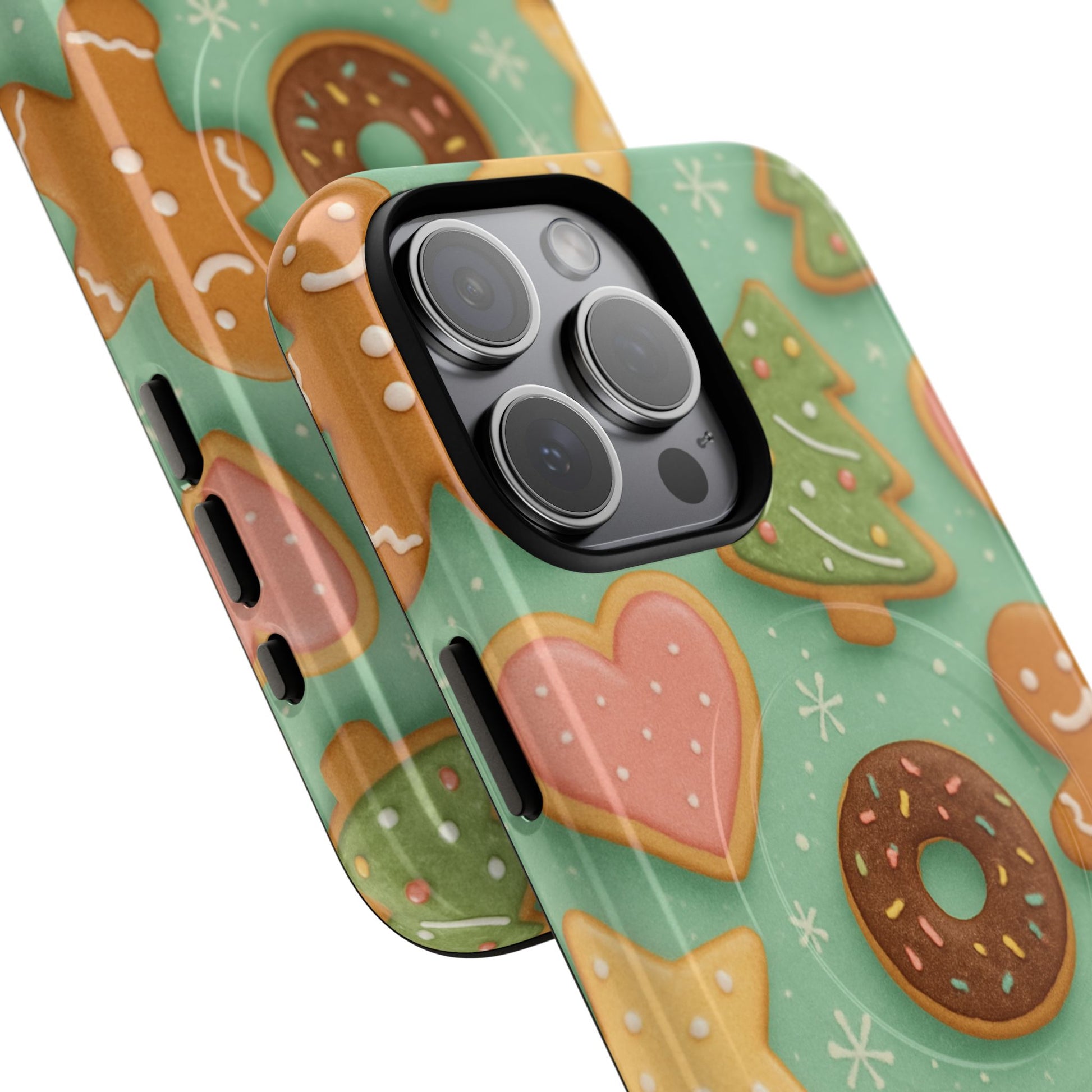 Holiday Cookie Pattern iPhone Case — MagSafe compatible - Shamo's
