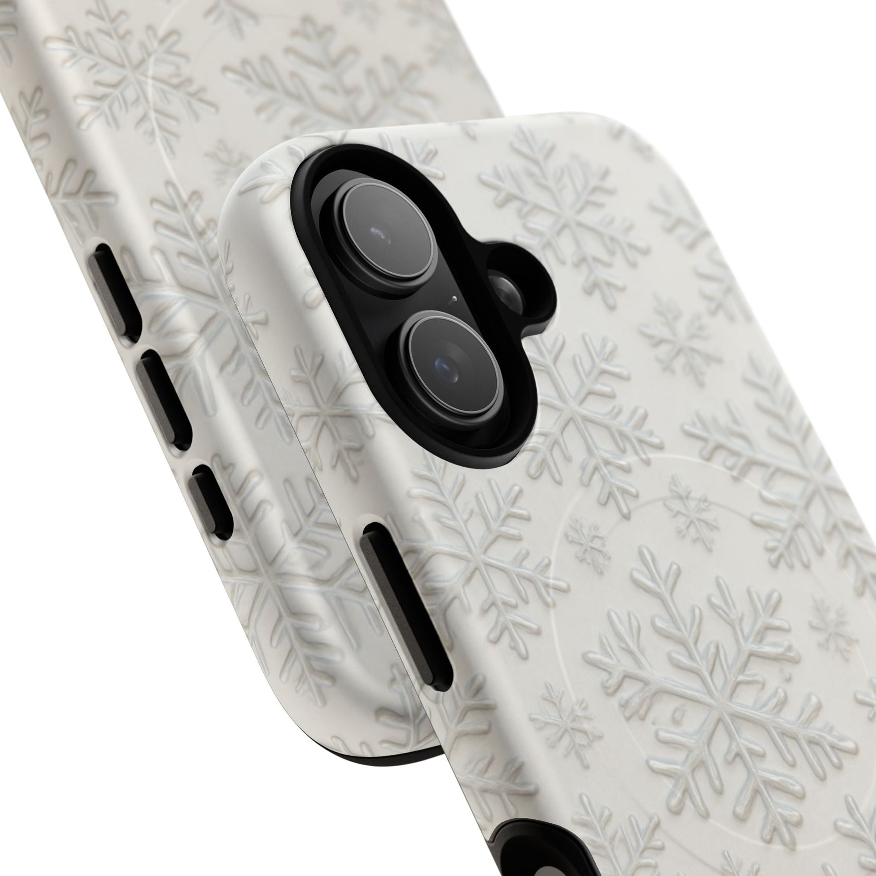 Snowflake Texture iPhone Case compatible with MagSafe  Shamo's