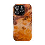 Amber Agate Marble iPhone Case — compatible with MagSafe - Shamo's