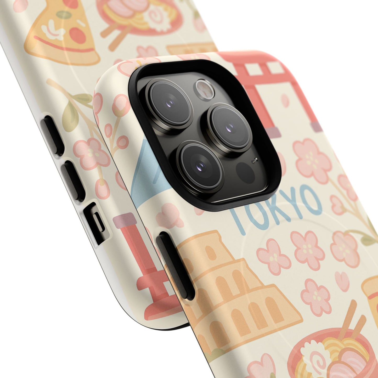 Tokyo Travel iPhone Case - Cute Japan Design | MagSafe
