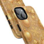 Holiday Gold Ornament iPhone Case | Compatible with MagSafe - Shamo's