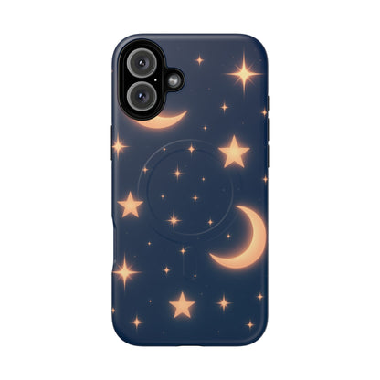 Moon Glow Magic Case for iPhone - Star and Moon Design | MagSafe