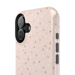 Sparkle Polka Dot Magnetic MagSafe Compatible Impact Phone Case