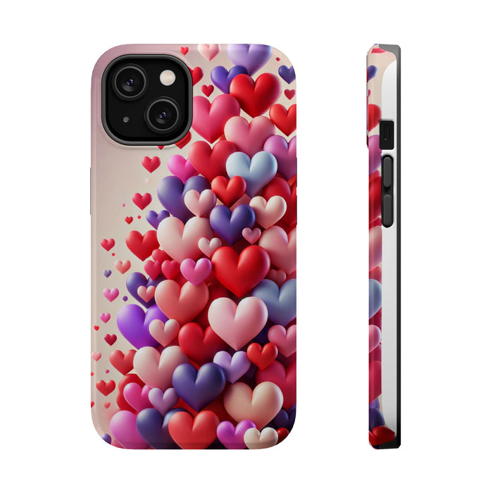 Shamo's Phone Case | MagSafe Compatible | Love Hearts Theme for iPhone 17 and more