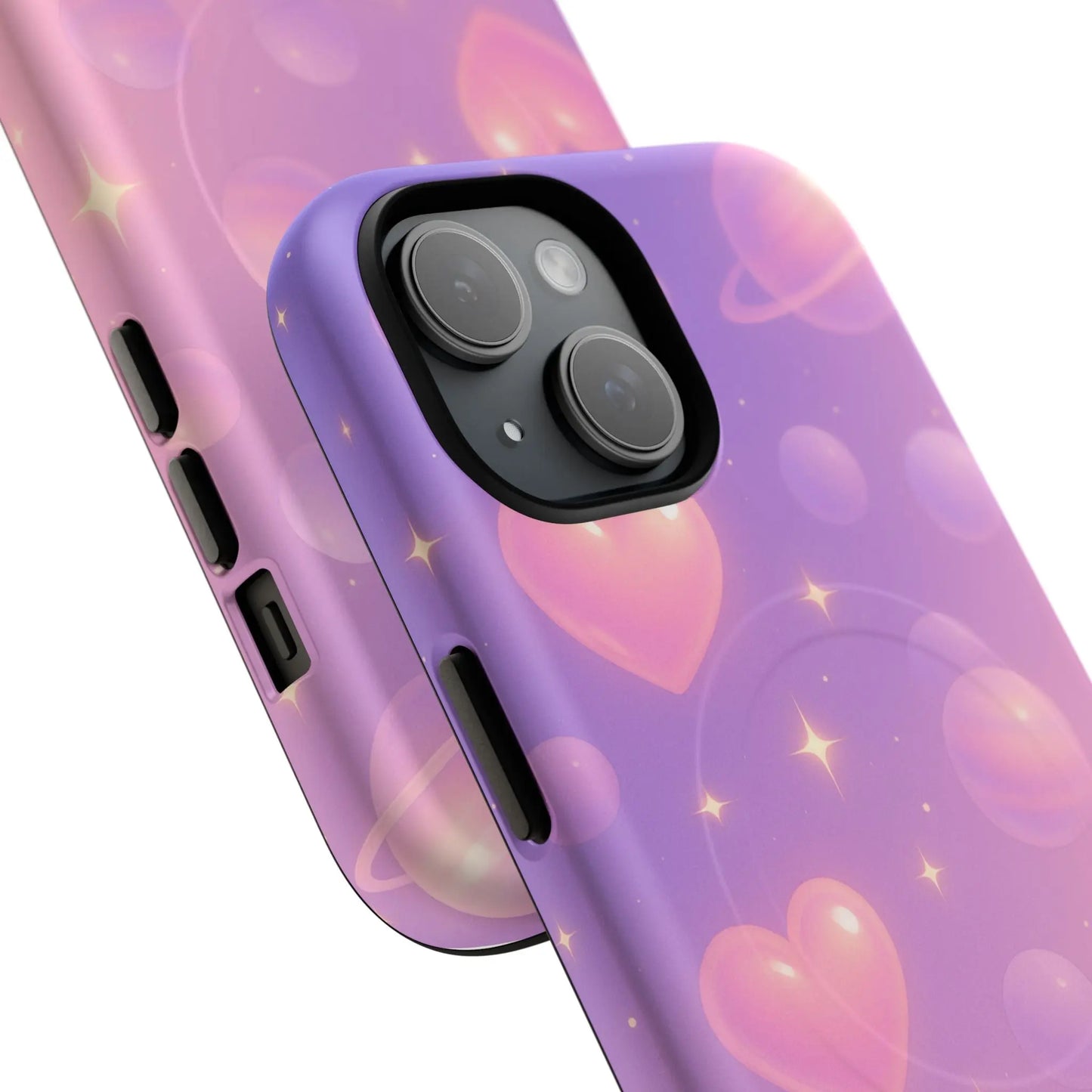 Galactic Hearts iPhone Case with MagSafe - Shamo's