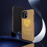 Grateful Heart iPhone Case — Warm Neon Heart  Shamo's