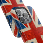 MagSafe Tough iPhone Case — UK Flag Magnetic Impact-Resistant Design  Shamo's