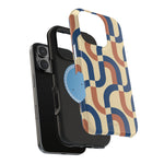 Mod Ribbon – Retro Geometric MagSafe Phone Case