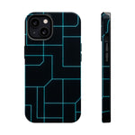 Neon Grid Magnetic Impact-Resistant iPhone Case | MagSafe compatible  Shamo's iPhone 13 / Glossy