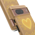 Grateful Heart iPhone Case — Warm Neon Heart  Shamo's