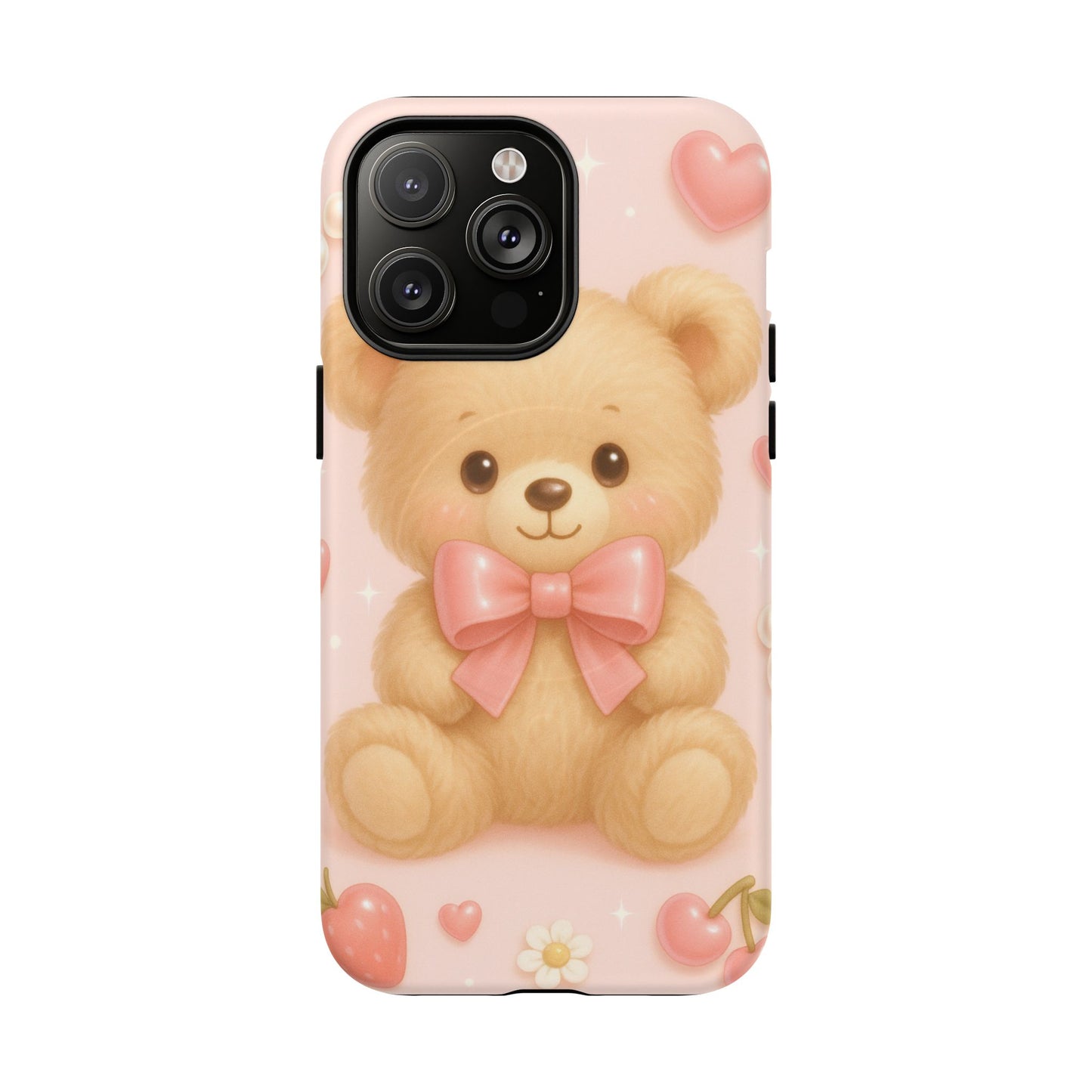 Ribbon Teddy Bear Love iPhone Case with MagSafe