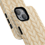 Cozy Knitted Texture Tough iPhone Case | MagSafe - Shamo's