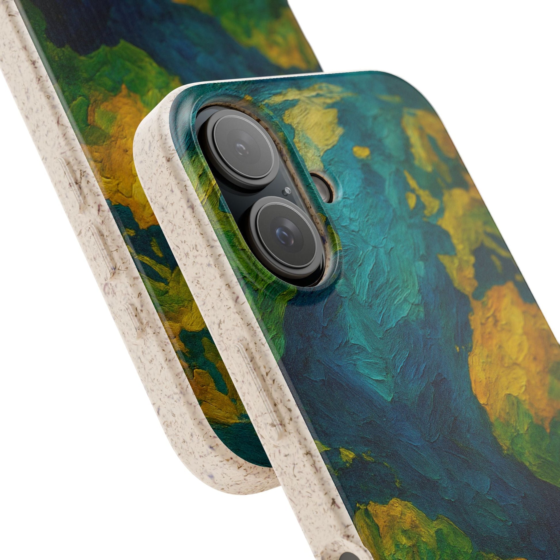 Biodegradable Phone Case — Earth Illustration Eco-Friendly Case  Shamo's