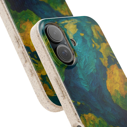 Biodegradable Phone Case — Earth Illustration Eco-Friendly Case  Shamo's