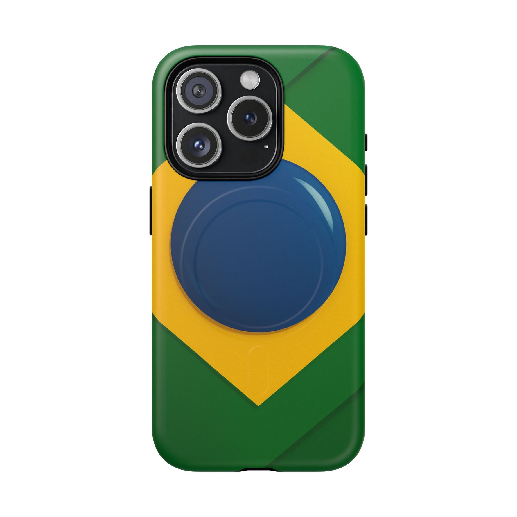 Brazil Flag iPhone Case | MagSafe - Shamo's