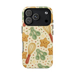 Baking Holiday iPhone Case — Cute Whisk & Cookie Pattern | compatible with MagSafe  Shamo's