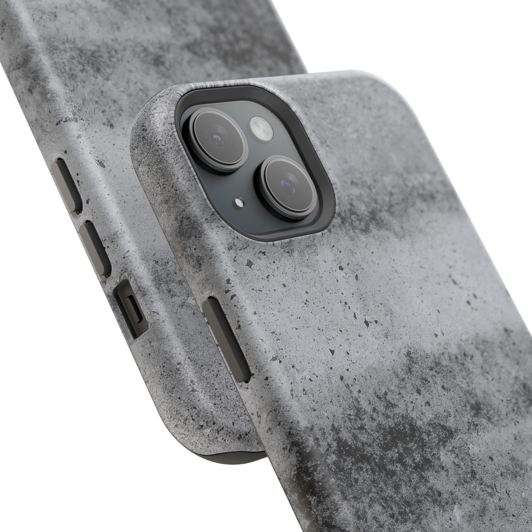 Concrete Pattern iPhone Case with Magsafe Compatibility