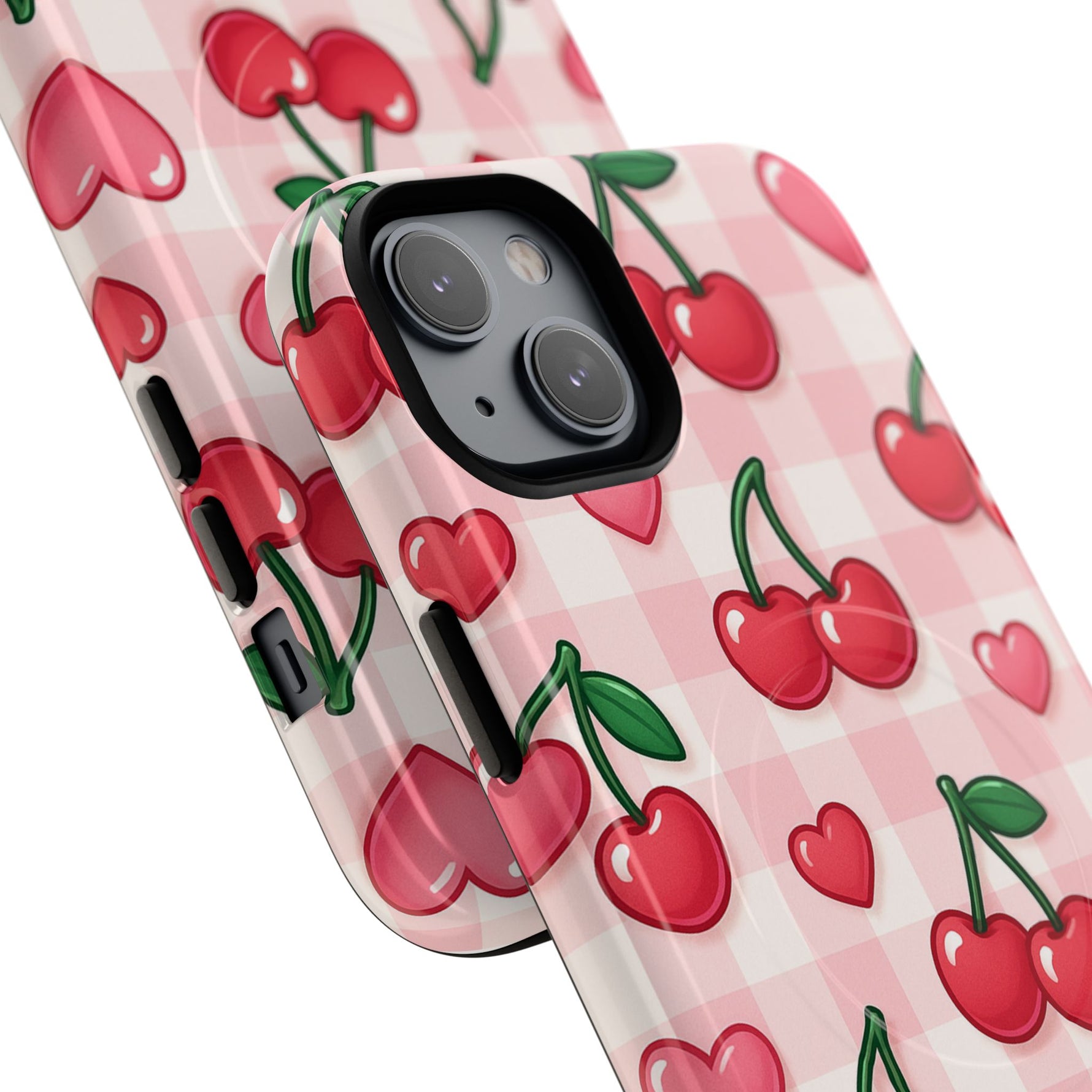 Y2K Cherries & Hearts iPhone Case | MagSafe - Shamo's