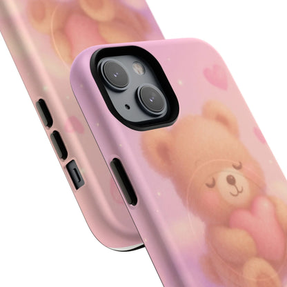 Dreamy Cloud Teddy Bear iPhone Case with MagSafe  Shamo's