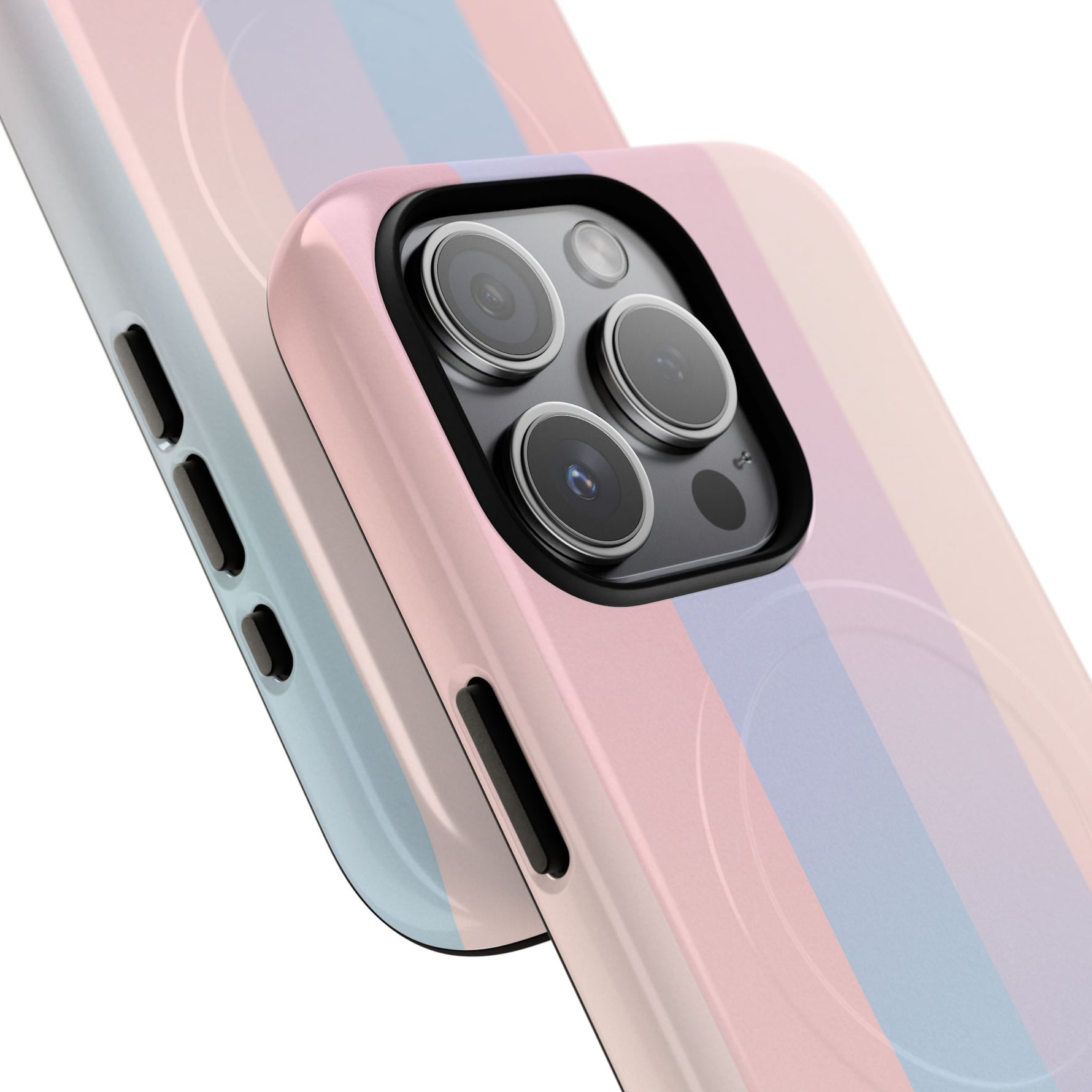 Pastel Stripe Blend Case for iPhone | MagSafe - Shamo's