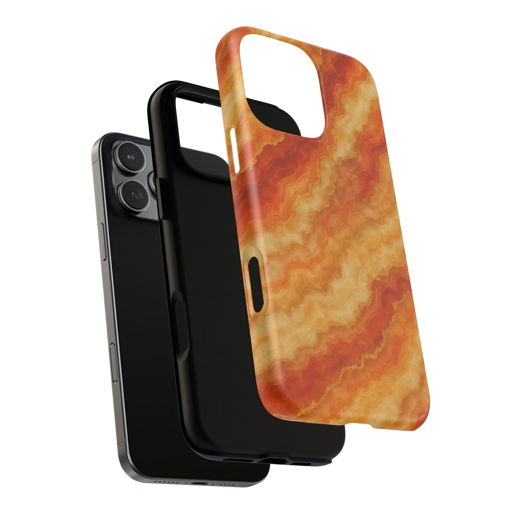 Amber Agate Marble iPhone Case with MagSafe  Shamo's