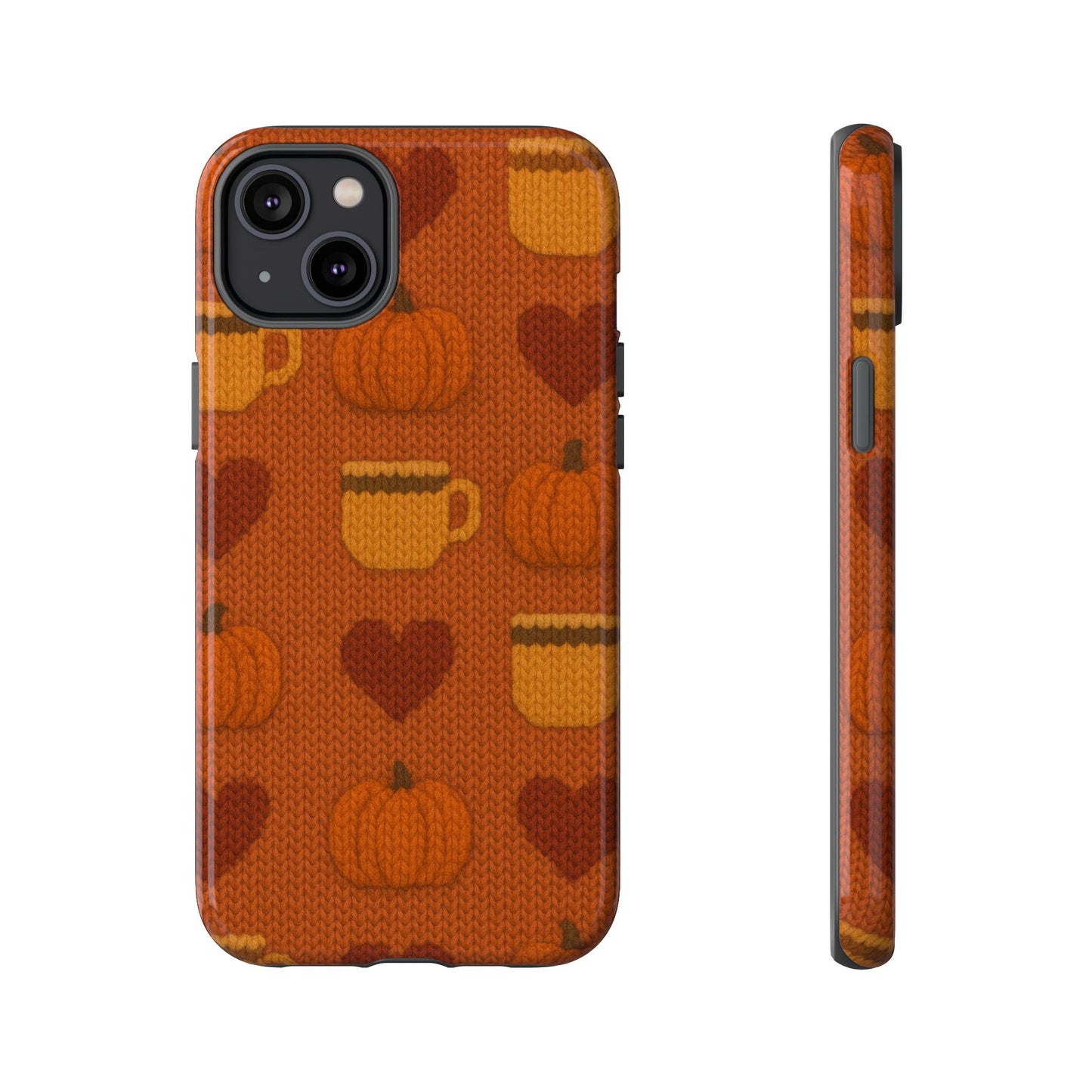 Fall Pumpkin & Coffee iPhone Case - Shamo's