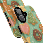 Holiday Cookie Pattern iPhone Case — MagSafe compatible  Shamo's