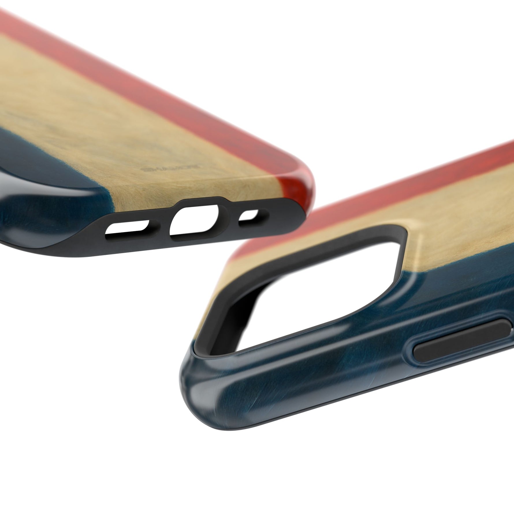 France Flag Tough Impact MagSafe iPhone Case