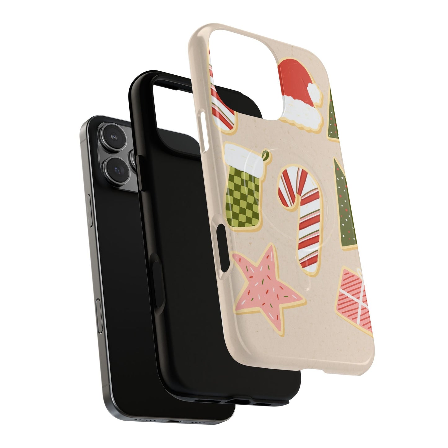 Festive Candy Cane Holiday iPhone Case | MagSafe  Shamo's