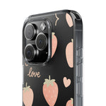 Sweet Love Strawberry Clear iPhone Case | MagSafe  Shamo's