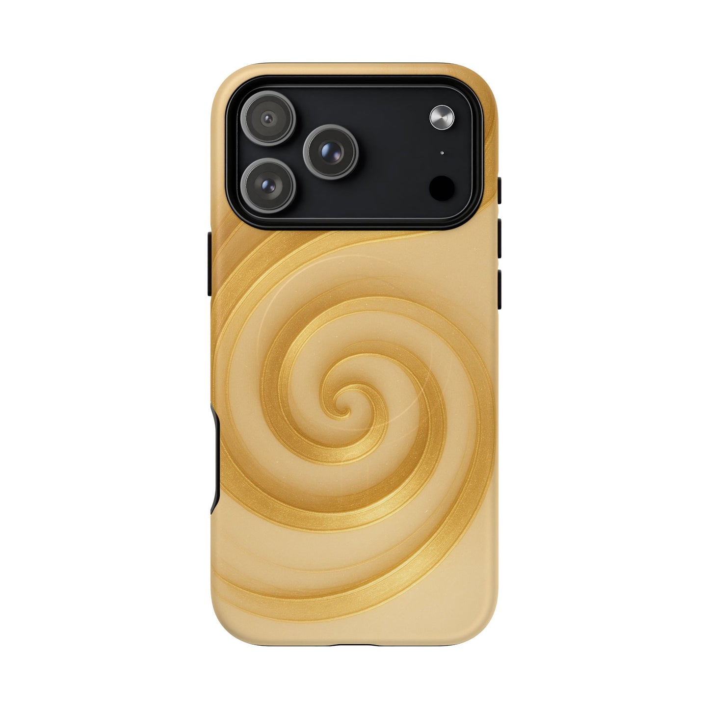 Luxury Series Swirl Gold iPhone Case compatible with MagSafe - Shamo's