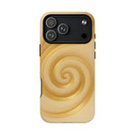 Luxury Series Swirl Gold iPhone Case compatible with MagSafe - Shamo's
