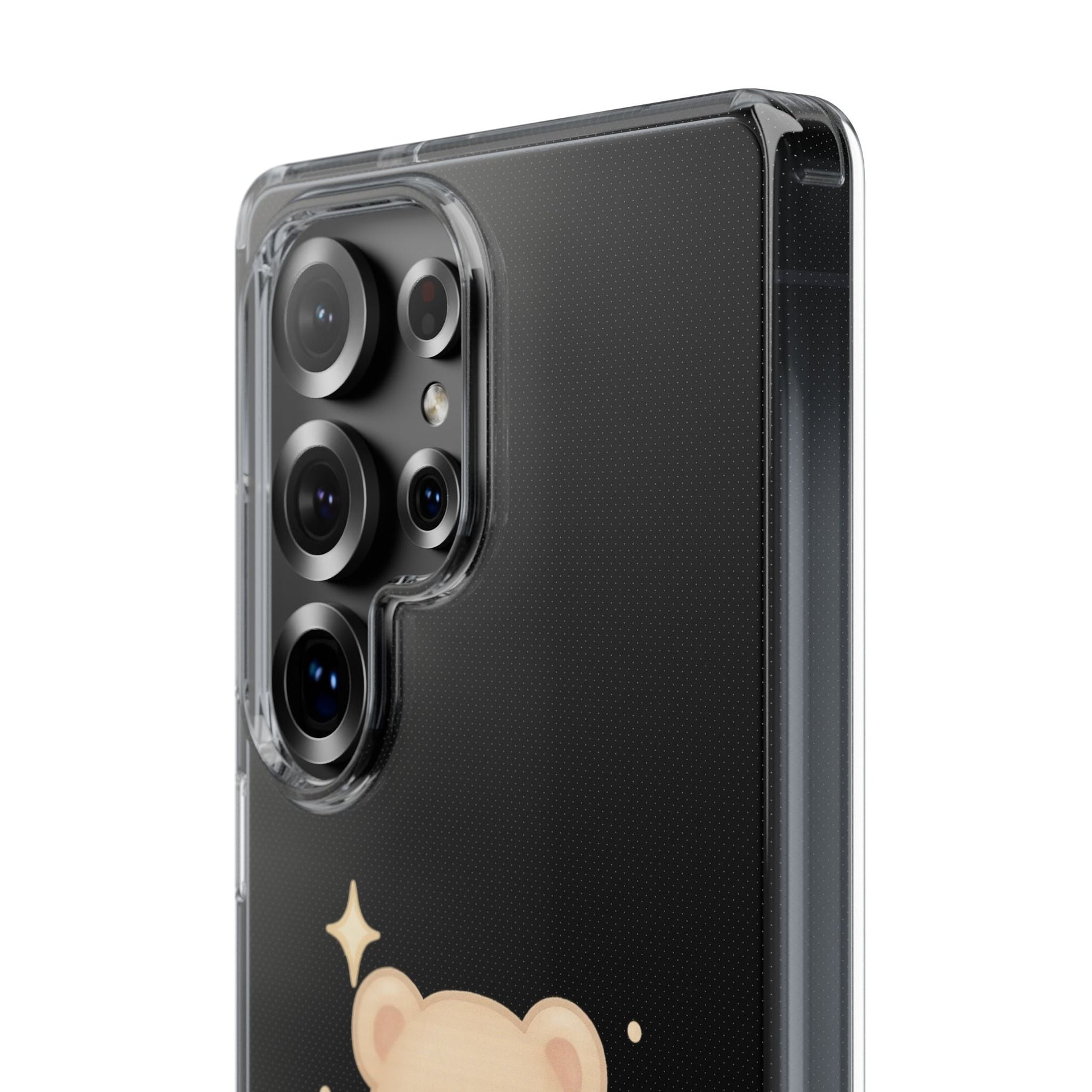 Romantic Teddy Bear Impact-Resistant iPhone Case with Heart Design  Shamo's