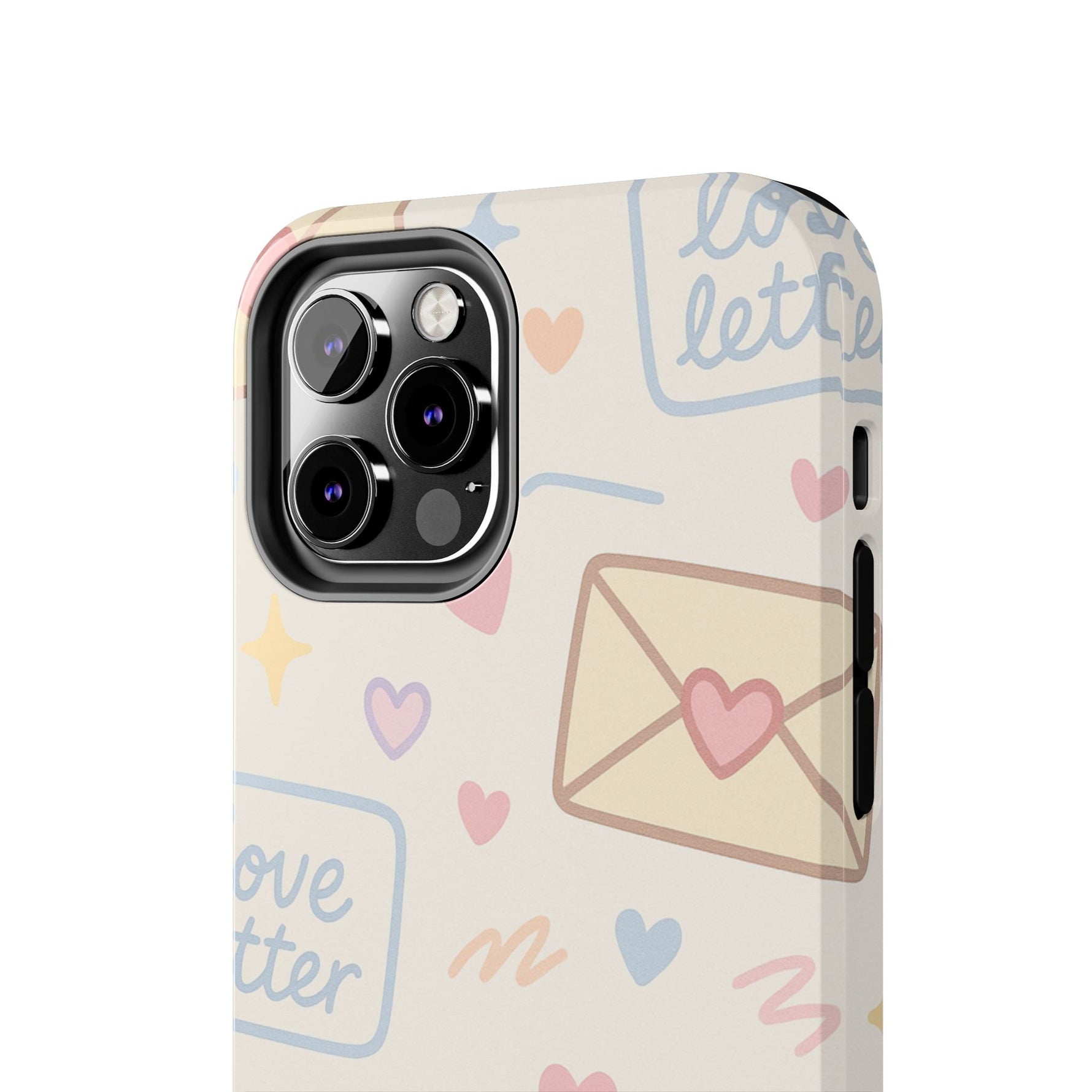 Pastel Love Letter Hearts Impact Phone Case  Shamo's