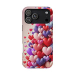 Love Hearts MagSafe iPhone Case — Magnetic, Impact-Resistant