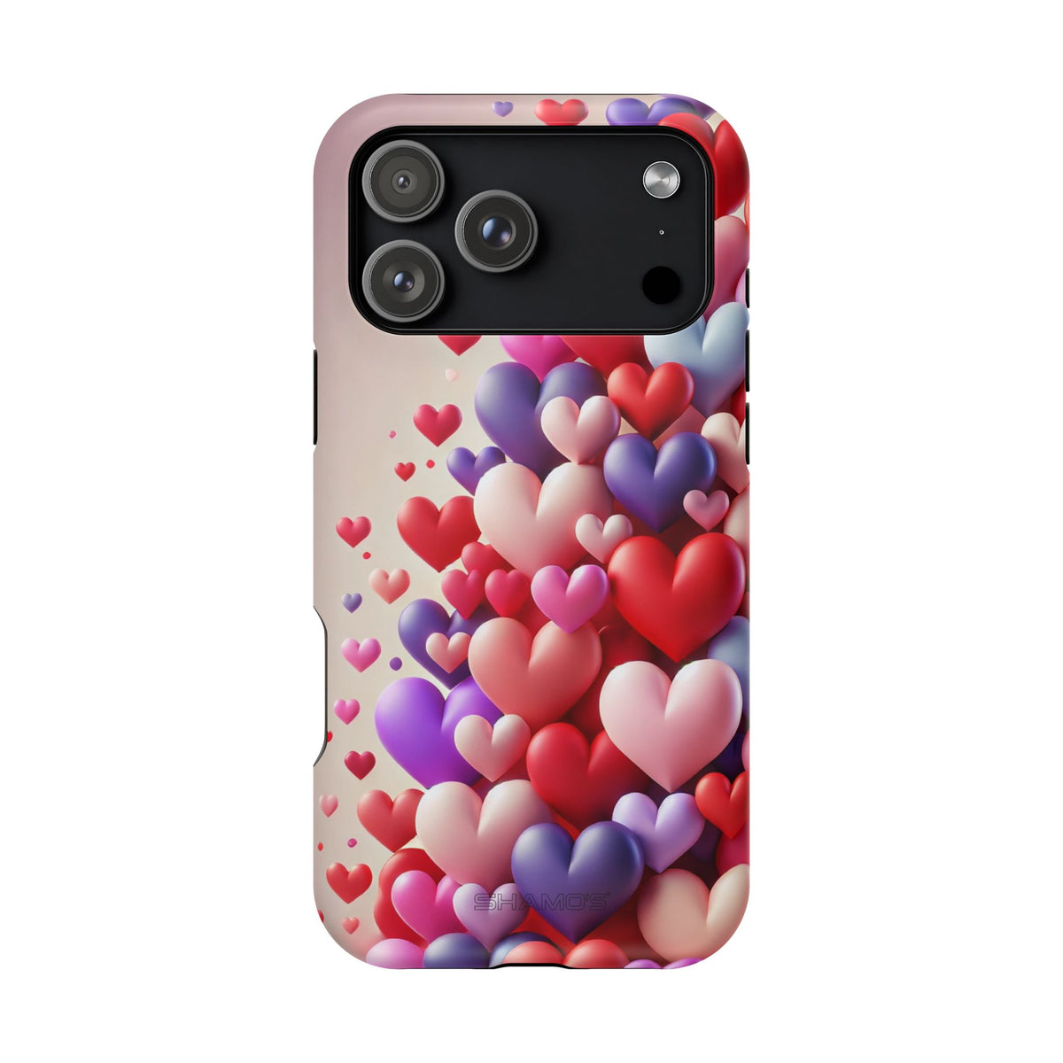 Love Hearts MagSafe iPhone Case — Magnetic, Impact-Resistant