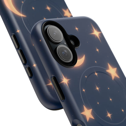 Moon Glow Magic Case for iPhone - Star and Moon Design | MagSafe