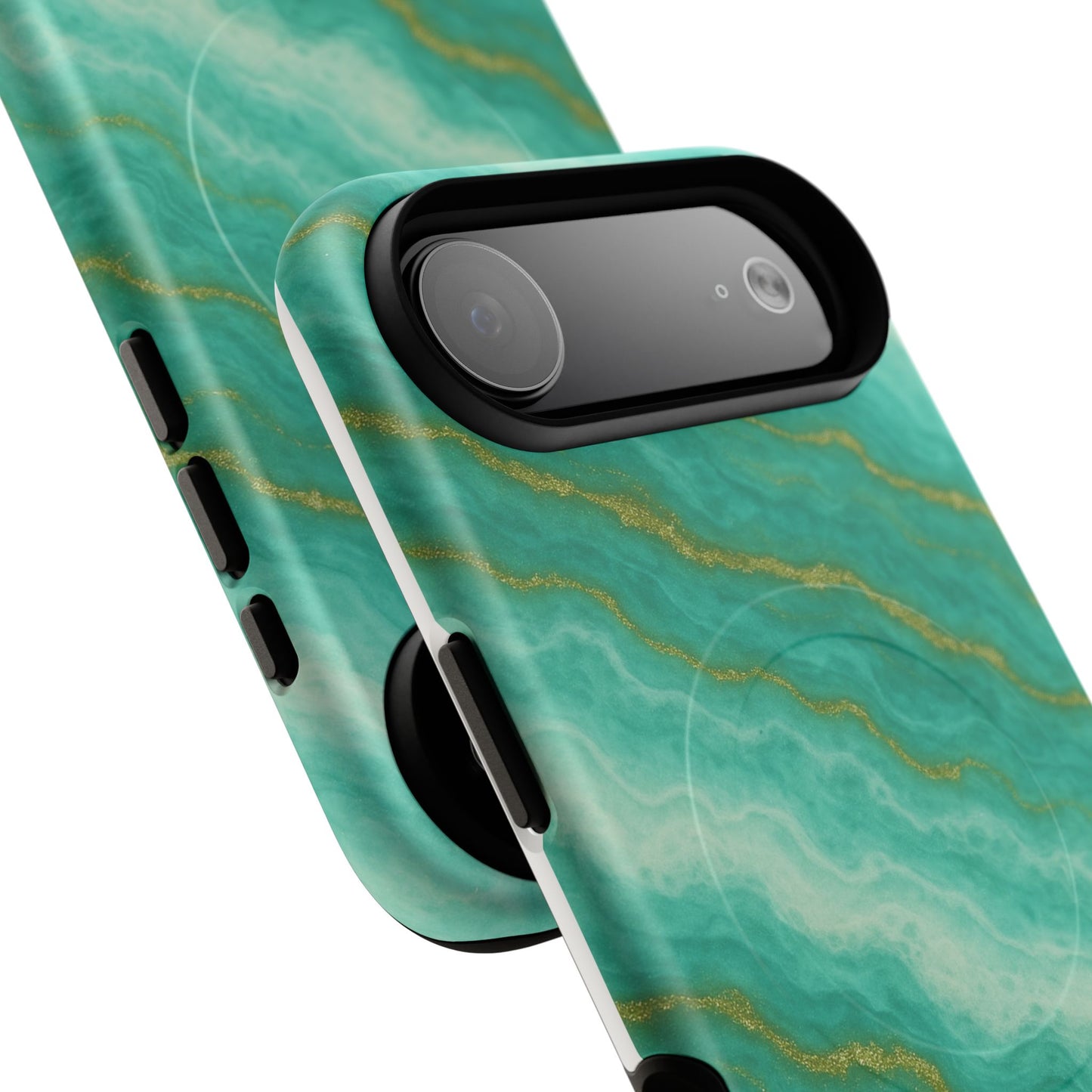 Ocean Marble Flow iPhone Case with MagSafe