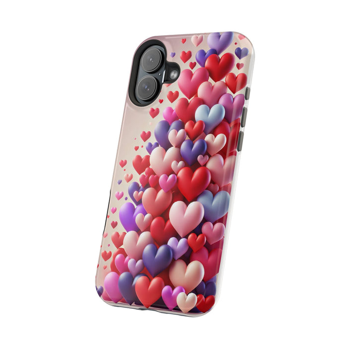 Shamo's Phone Case | MagSafe Compatible | Love Hearts Theme