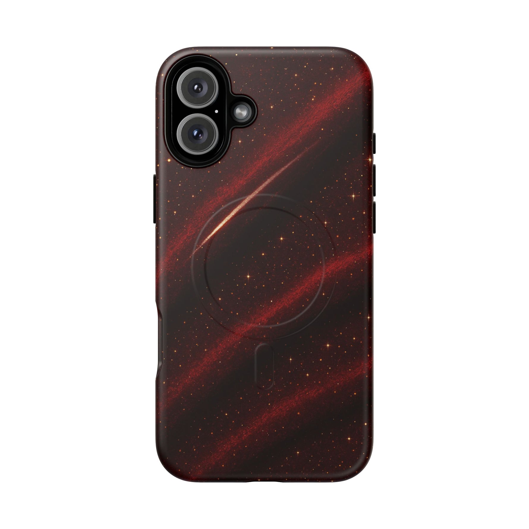 Red Nebula iPhone Case with MagSafe - Shamo's
