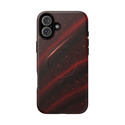 Red Nebula iPhone Case with MagSafe - Shamo's