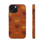 Fall Pumpkin & Coffee iPhone Case - Shamo's