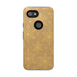 Golden Snowflake Holiday iPhone Case  Shamo's Google Pixel 3a / Glossy