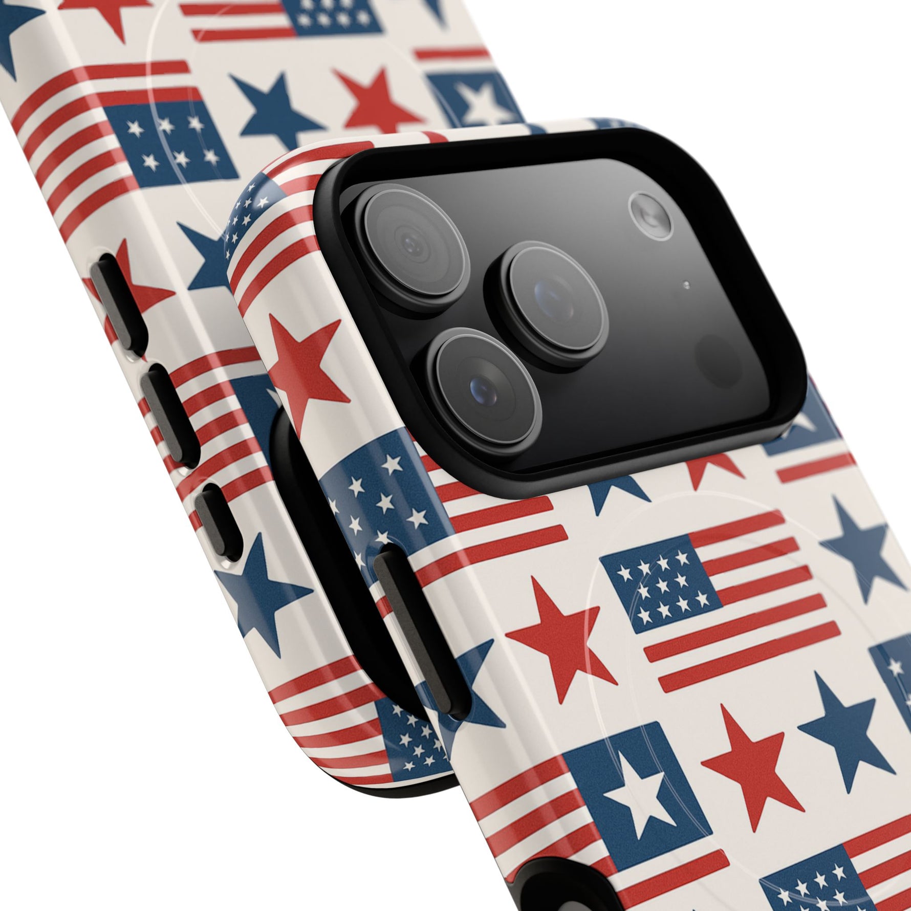 Patriotic American Flag iPhone Case | MagSafe - Shamo's