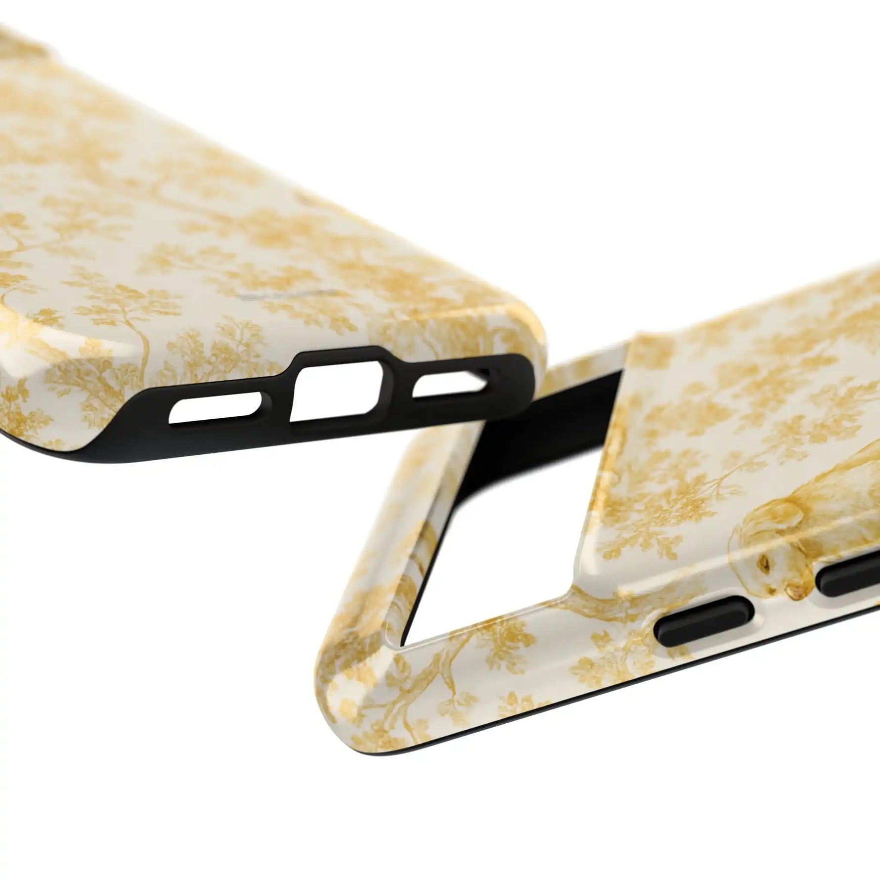 Golden Retriever Pattern Phone Case — Impact Resistant Tough Cases