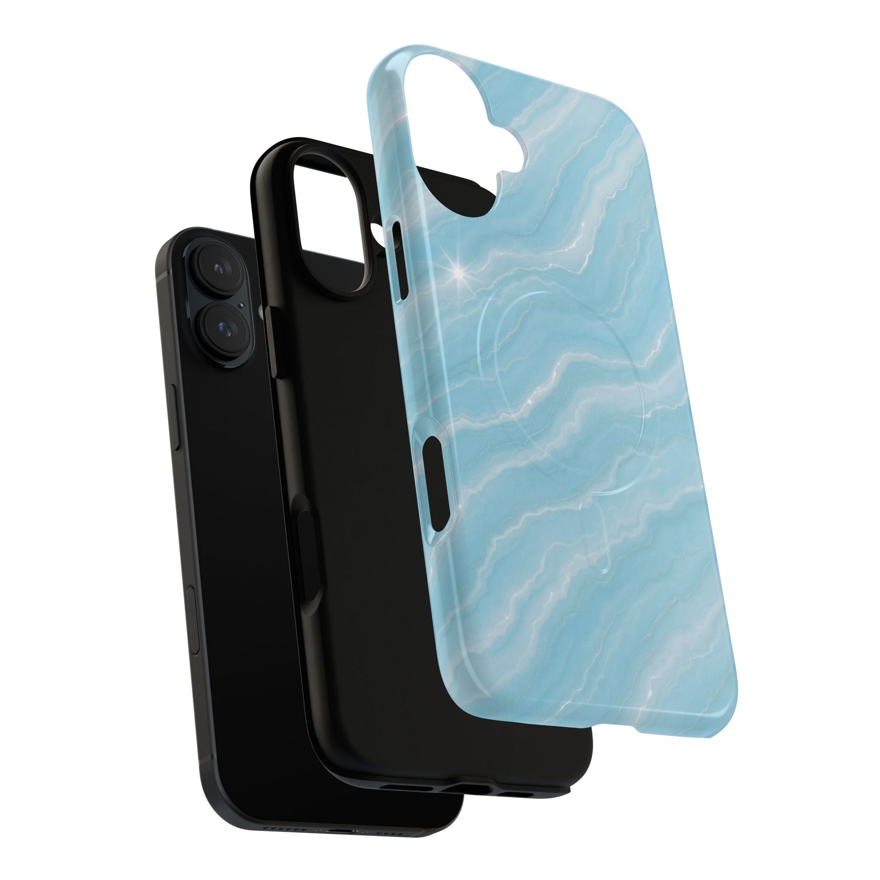 Sky Glow Marble iPhone Case with MagSafe  Shamo's