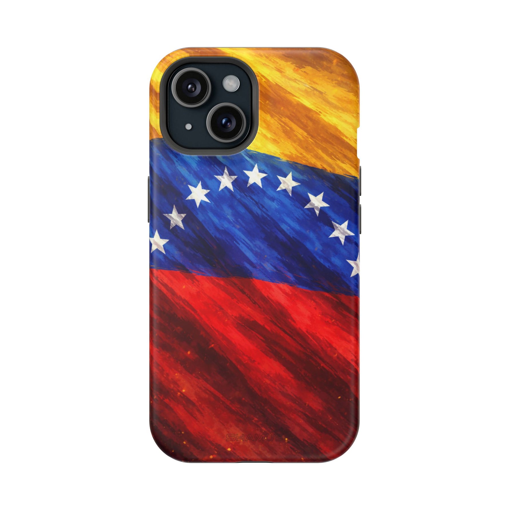 Venezuelan Flag Magnetic Impact-Resistant Phone Case with MagSafe Compatibility - iPhone 15 / Matte - Shamo's