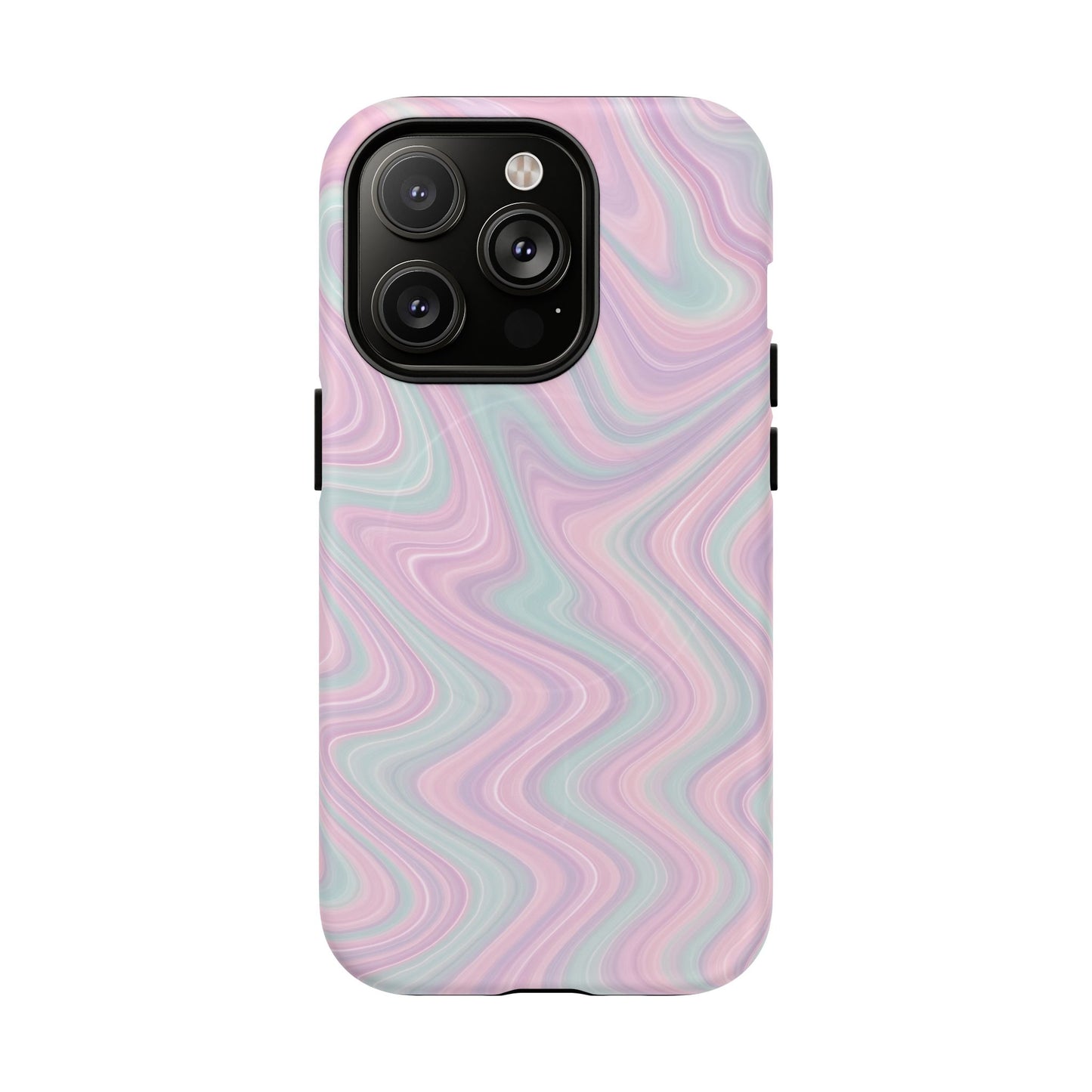 Colorful Marble Pastel Swirl iPhone Case | MagSafe
