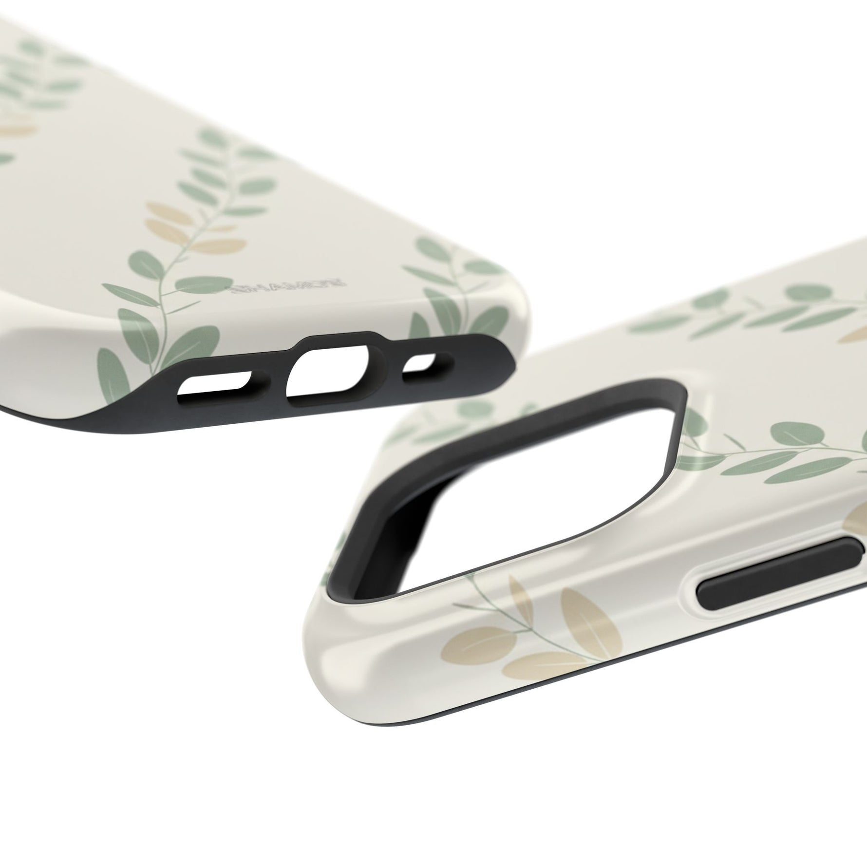 Eucalyptus Floral Laurel Magnetic Impact-Resistant Phone Case with MagSafe - iPhone 17 / Glossy - Shamo's