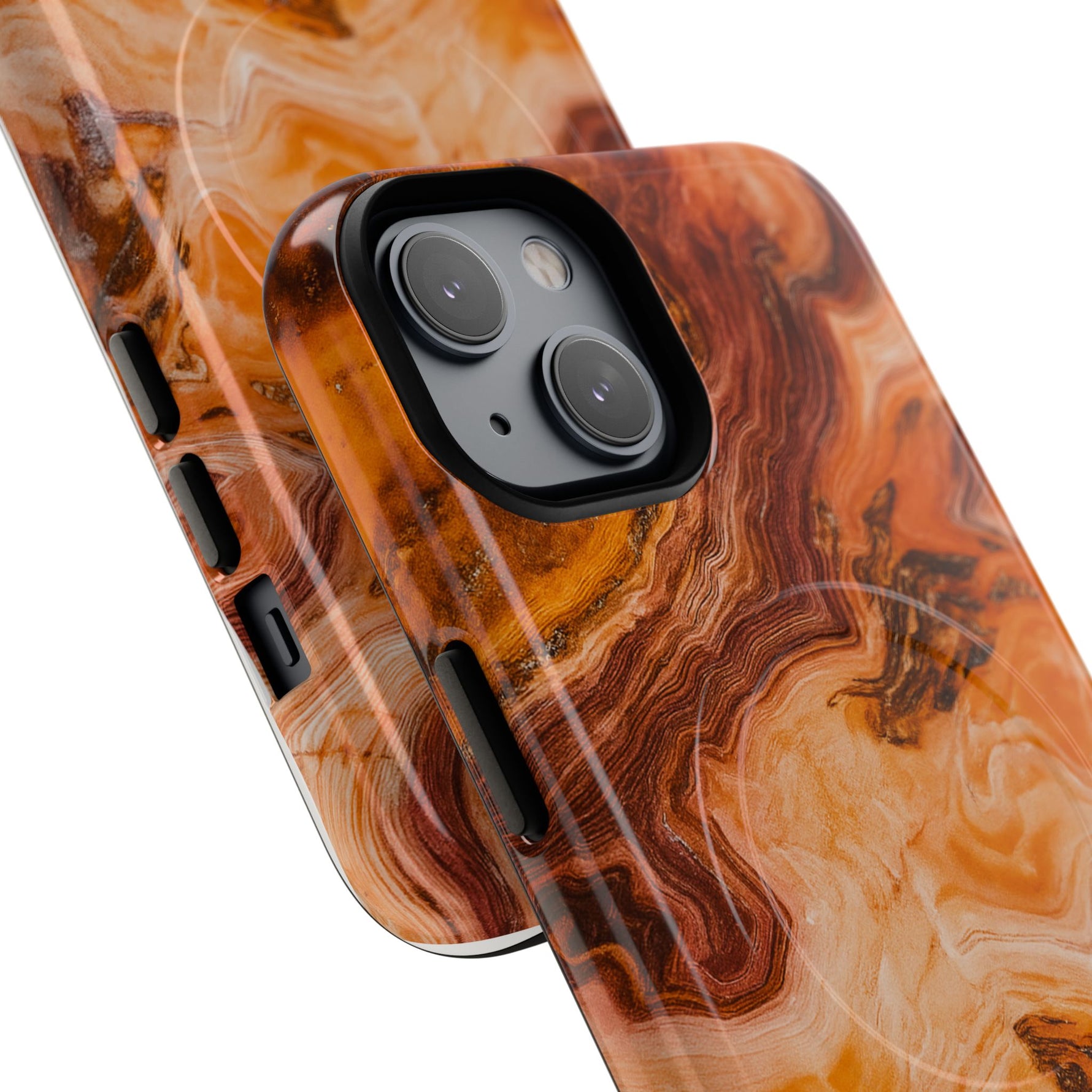 Amber Agate Marble iPhone Case — compatible with MagSafe - Shamo's